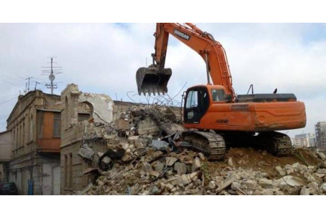 Bu ərazidə evlər söküləcək 
