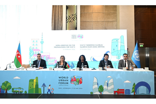 WUF13 ilə bağlı rəsmi internet səhifəsi təqdim edilib 