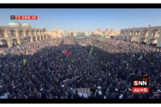 Xameneinin ölümünə görə aksiyalar keçirilir - VIDEO