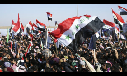 Xameneinin öldürülməsindən sonra Bağdadda etirazlar başladı: ABŞ səfirliyinə doğru... - FOTO