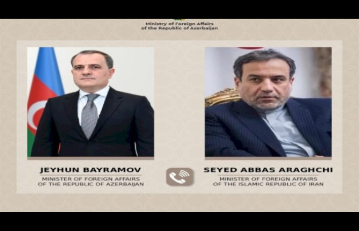 Ceyhun Bayramov Ərağçi ilə danışdı 