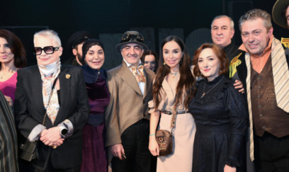 Leyla Əliyeva bu aktyorlarla görüşdü 