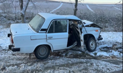 Bakı–Şamaxı–Yevlax yolunu buz bağlayıb, qəza olub 