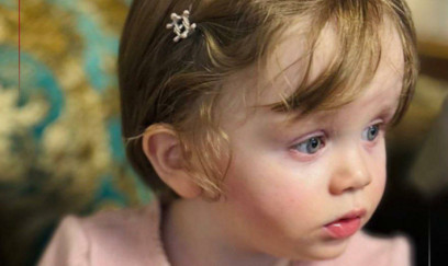 Xameneinin həlak olmuş 14 aylıq nəvəsinin - FOTOSU 