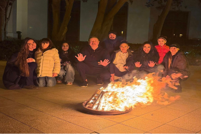 Mehriban Əliyeva Od çərşənbəsi münasibəti ilə paylaşım edib 