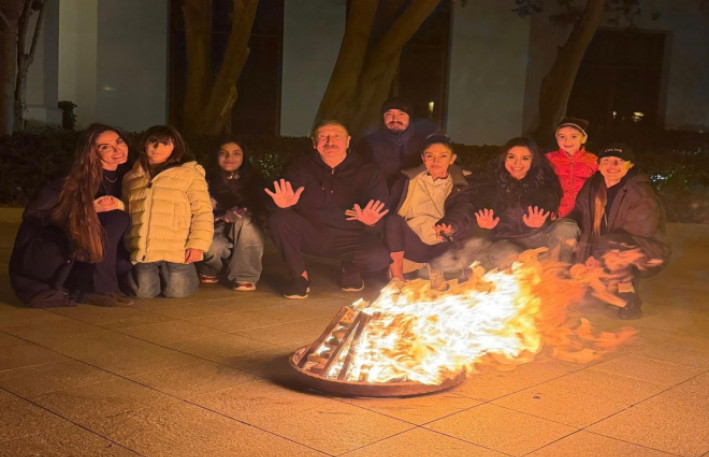 Mehriban Əliyeva Od çərşənbəsi münasibəti ilə paylaşım edib 