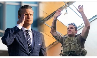 ABŞ müharibə nazirinin bədənində görün nə yazılıb! – MÜSƏLMANLAR NARAHATDIR