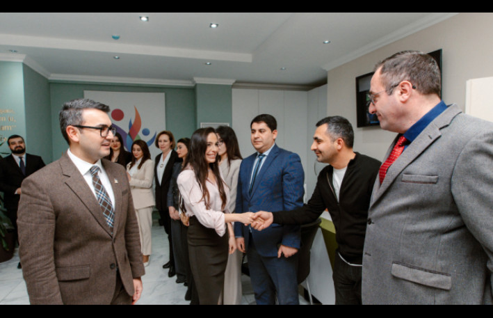 Leyla Əliyeva Bakı Beynəlxalq Multikulturalizm Mərkəzində olub 