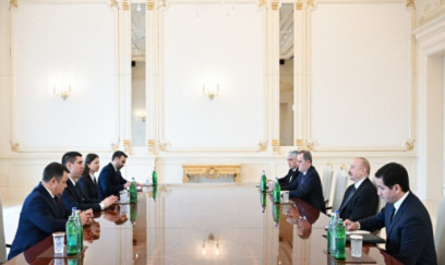 Prezident Moldova XİN başçısını qəbul edib 