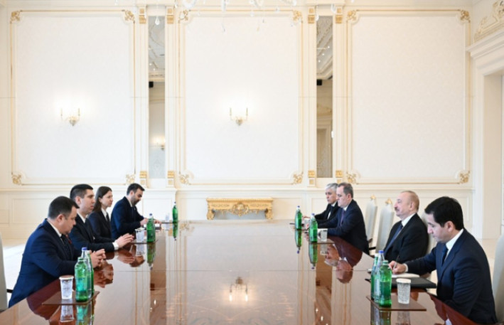 Prezident Moldova XİN başçısını qəbul edib 