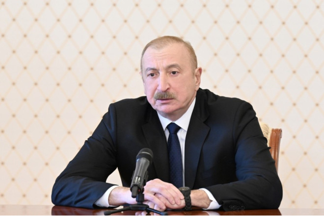 İlham Əliyev Andrey Babişə təşəkkür edib 