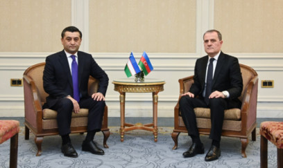 Azərbaycan və Özbəkistan xarici işlər nazirləri görüşüb 
