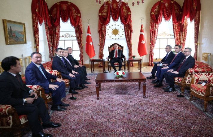 Ərdoğan Ceyhun Bayramovu qəbul edib 