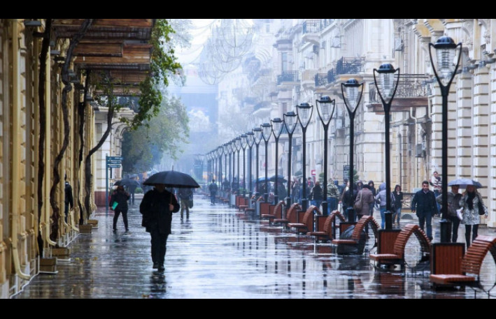 Sabah  paytaxtda yağış yağacaq 