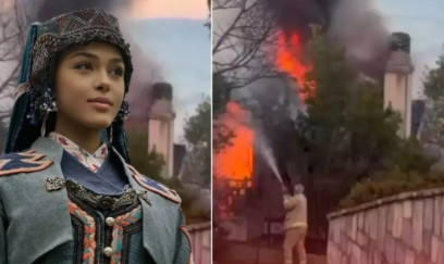 Məşhur aktrisanın villasında DƏHŞƏTLİYANĞIN: Təcili xəstəxanaya aparıldı - FOTO/VİDEO