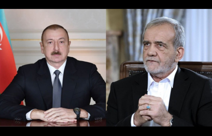 Məsud Pezeşkian İlham Əliyevə zəng etdi 