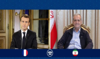 Makron Pezeşkianla Hörmüz boğazındakı vəziyyəti müzakirə edib 