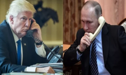 Putin və Tramp arasında telefon danışığı olub 