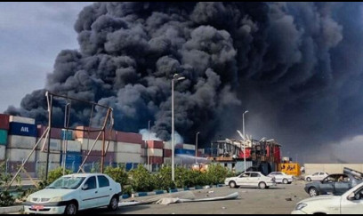 Kirmanşah hava limanı vuruldu 