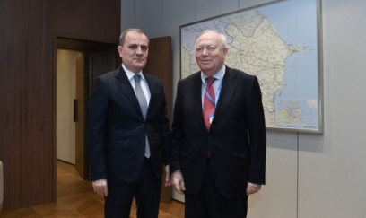 Ceyhun Bayramov BMT-nin  xüsusi elçisi ilə görüşdü 