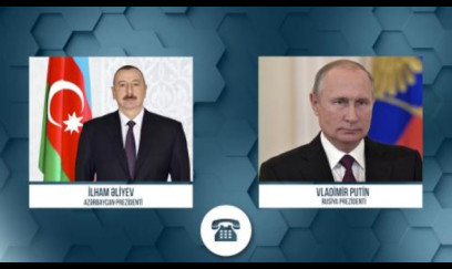 Vladimir Putin İlham Əliyevə zəng edib 