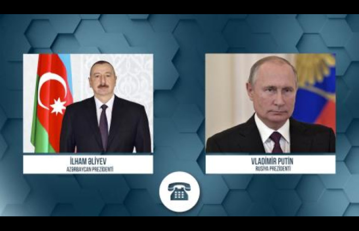 Vladimir Putin İlham Əliyevə zəng edib 