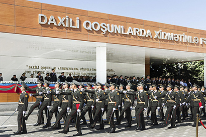Daxili Qoşunlarının yaranmasından 34 il ötür 