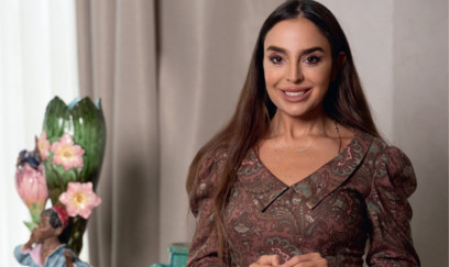 Leyla Əliyeva yeni şeirini təqdim edib - FOTO