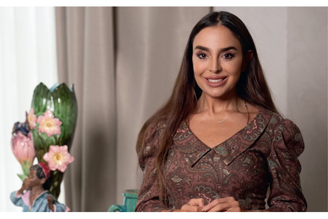 Leyla Əliyeva yeni şeirini təqdim edib - FOTO