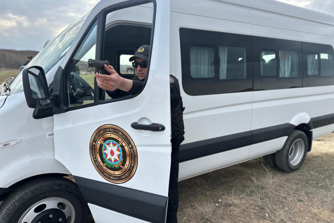 Ağstafada strateji obyektlərin mühafizəsi üzrə birgə təlim keçirilib 