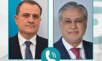 Azərbaycan və Pakistan xarici işlər nazirləri arasında telefon danışığı olub 