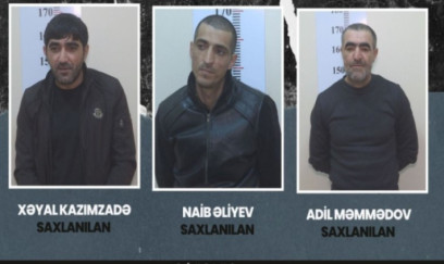 Gəncədə antik əşyalar oğurlayanlar tutuldular - VİDEO