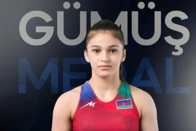 Azərbaycanın qadın güləşçisi Avropa ikincisi oldu 