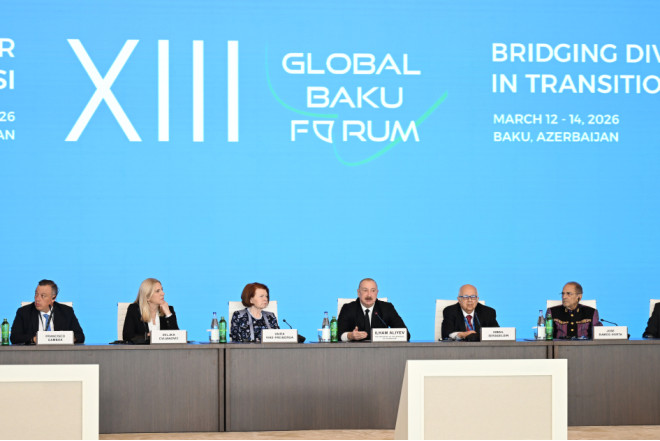 XIII Qlobal Bakı Forumunun ikinci günü işini yekunlaşdırıb 
