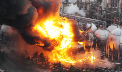 ABŞ-da neft zavoduna hücum: dəhşətli yanğın başladı 