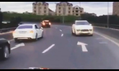 Narkotikin təsiri altında avtomobil qaçıran şəxs tutuldu 