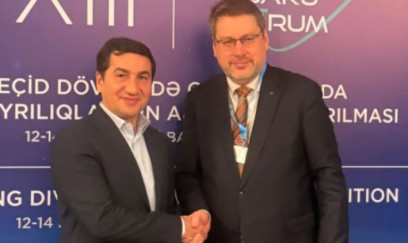 Hikmət Hacıyev Aİ-nin xüsusi nümayəndəsi ilə TRIPP layihəsini müzakirə etdi 