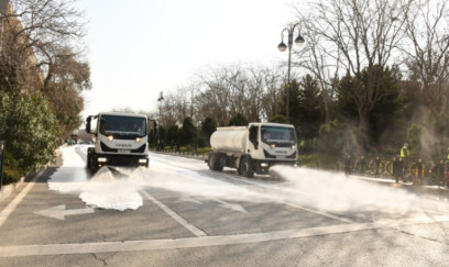 Bu gün Bakıda 537 küçə yuyulub 