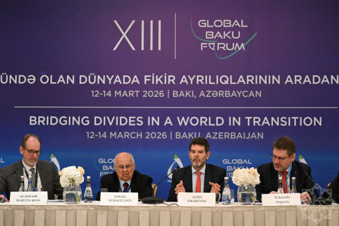 Bakıda Cənub-Şərqi Avropa və Transxəzər Biznes Sammiti keçirildi - FOTOLAR