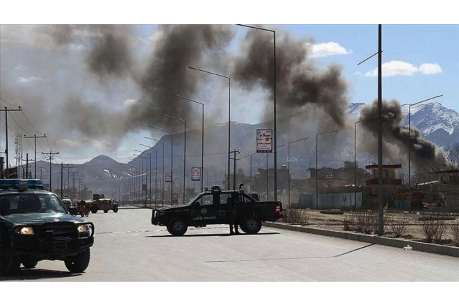 Əfqanıstan Pakistanın hərbi bazasına zərbə endirdi - VIDEO