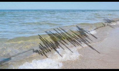 Xəzərdə zəlzələ olub - FOTO