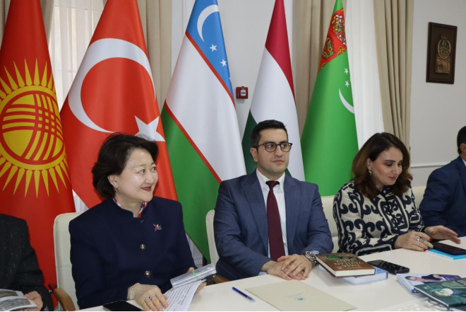 Türk Mədəniyyəti və İrsi Fondunun prezidenti Azərbaycan KİV nümayəndələri ilə görüşüb 