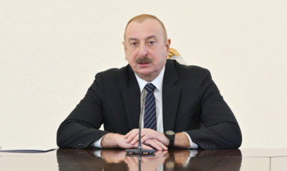 İlham Əliyev Almaniya kansleri ilə Yaxın Şərqi müzakirə etdi 