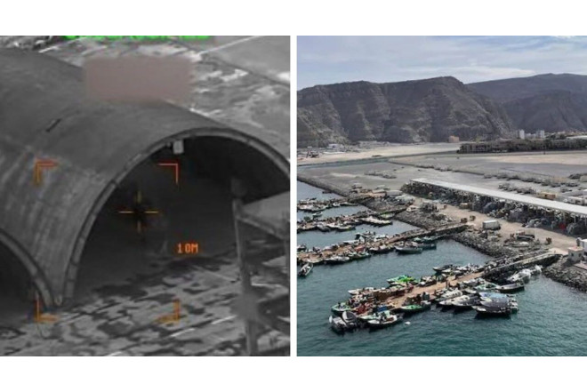 ABŞ Hörmüz boğazındakı mövqelərə 2 tonluq bombalar atıb 