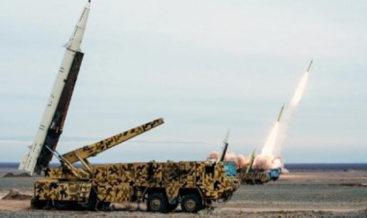 İran İsrailin hərbi obyektlərinə zərbələr endirdi - Video 