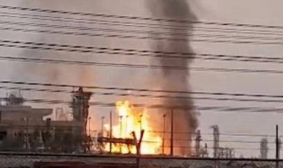 Küveytin neft emalı zavodu vuruldu 