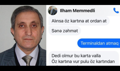 Dələduzlar jurnalistin adından istifadə etdilər - FOTOLAR