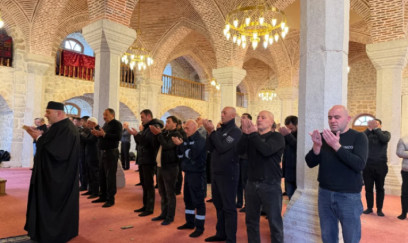 Şuşada bayram namazı qılınıb 