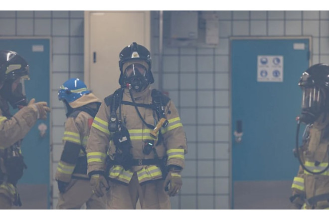 Tecon şəhərində güclü yanğın: 55 nəfər xəsarət aldı - VİDEO