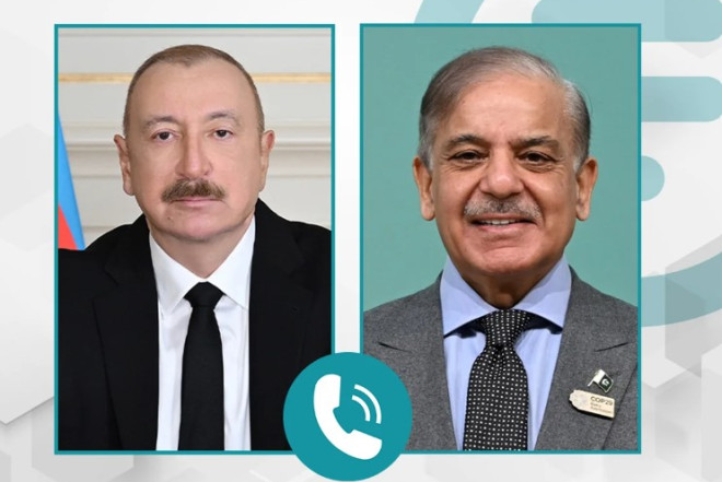 İlham Əliyevlə Şahbaz Şərif arasında telefon danışığı olub 